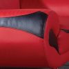 Ankur Leather Sofa Set Close View