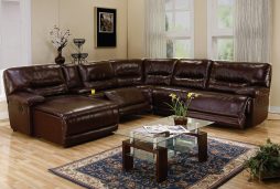 Recliner Leather Sectionals