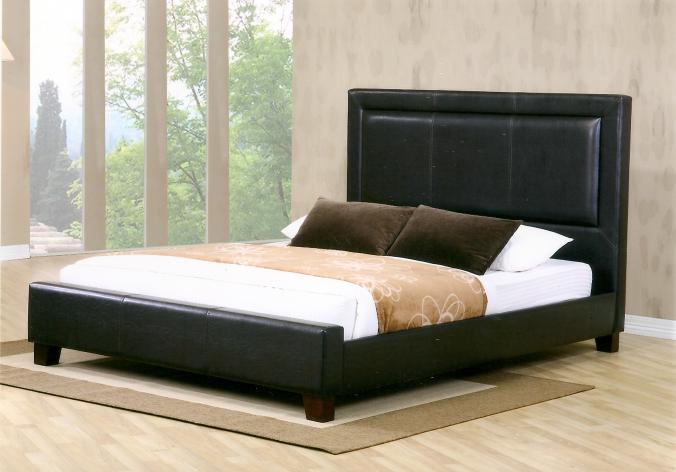 MEG441 Leather Bed