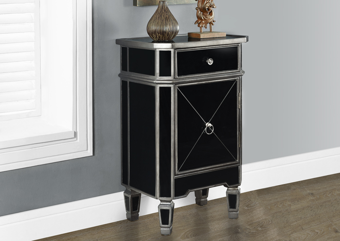 I3708 Mirrored Night Table