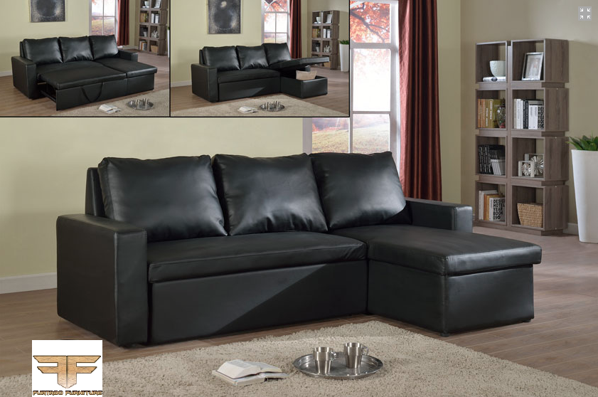 IF-9002 Leather Sofa Lounger