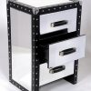 MIRRORED NIGHT TABLE-MDS-40-056-1