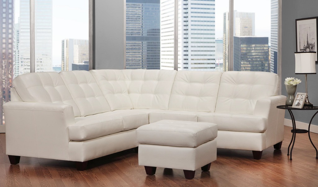 AC2424 Leather Sectional