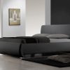 R183 Upholstered  Bed Charcoal