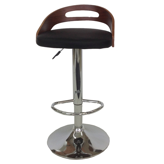 MDS51_052 Black Barstool