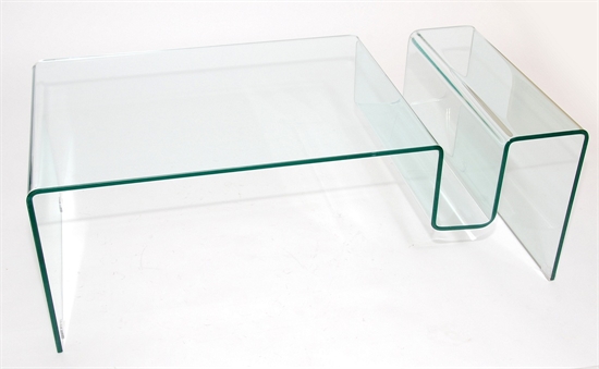 MDS52_575 Glass Coffee Table