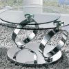 Dimensions: Open 50”L X 30”W X 17”H Closed 30”L X 30”W X 17”H All dimensions are displayed in inches. Features: Base Swivel 360 Degrees Space Saver (Open & Close) Color and Material: 12mm Tempered Glass Chrome Legs & base