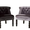 ACCENT CHAIR-T-428-BLACK