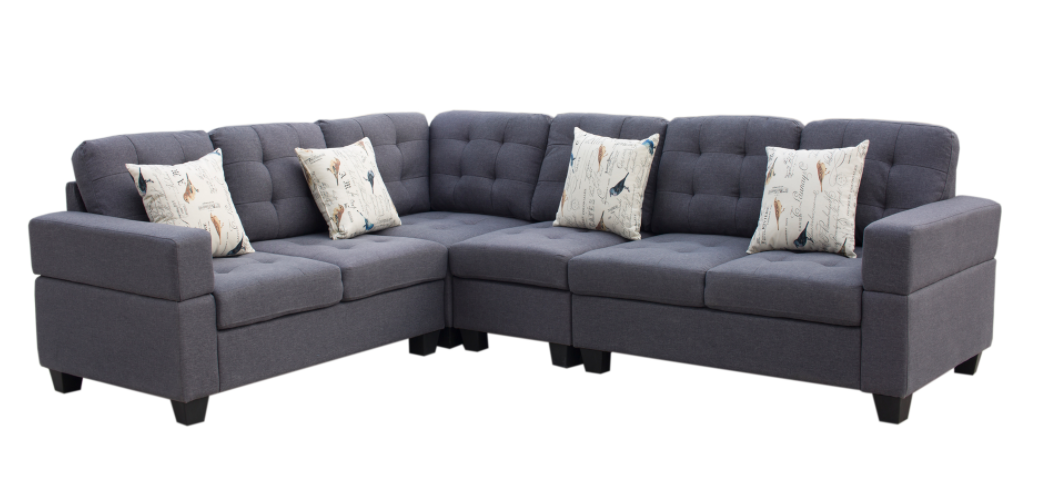 SECTIONAL-GL-EMERSON GREY